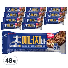 롯데제과 초 에너지바, 40g, 48개