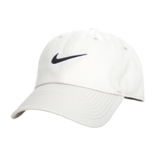 NIKE 耐吉 運動帽 FB5369-072, 淺灰黑白, 1個