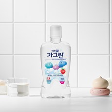 가그린 어린이용 구강세정제 딸기향 랜덤발송, 3개, 380ml