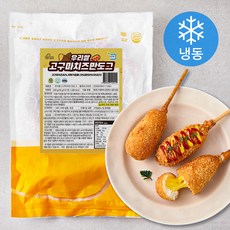 바른웰 우리쌀 고구마치즈 만도그 10개입 (냉동), 600g, 1개