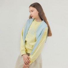 로라로라 여성용 OUTLINE LOGO SWEATSHIRT