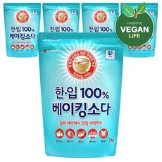 한입 베이킹소다 알파, 2kg, 5개