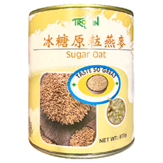 TROjAN 傳佳 冰糖原粒燕麥, Taste So Great, 870g, 1罐