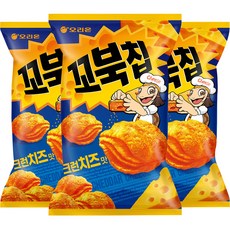 꼬북칩 오리온 크런치즈, 80g, 3개