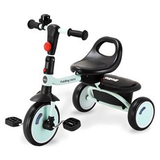 ZOKO 迷你可摺疊三輪車, 薄荷綠
