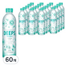 Deeps 해양심층수 그린, 500ml, 60개