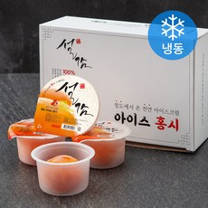 설감 천연아이스크림 아이스홍시 12개입, 1.08kg, 1박스