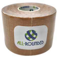 ALL-ROUNDED 全展 全能貼 醫療用黏性膠帶及黏性繃帶，5x5CM, 1個, 5cm x 5m