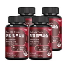 퍼니트 리얼 밀크씨슬 500mg, 90정, 4개