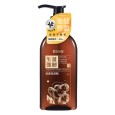 雪芙蘭 養護洗髮精 生薑強韌, 100%台灣植萃, 東方植物精華, 十二大無添加, 500g, 1瓶
