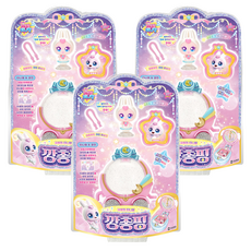 캐치티니핑 슈팅스타 깡총핑 피규어, 3개 혼합색상, 3개