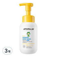 아토팜 키즈 포밍 핸드워시, 라즈베리향, 300ml, 3개