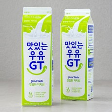 맛있는우유GT 깔끔한 저지방우유, 900ml, 2개