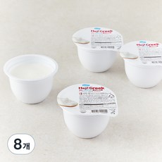덴마크 동원 하이 그릭요거트 고단백 무가당 플레인, 80g, 8개