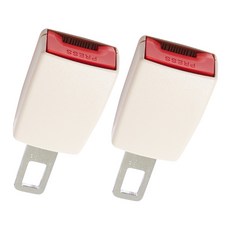 메이튼 스탠다드M 안전벨트 연장 클립, 베이지, 2개 베이지, 2개