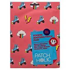 PATCHHOLIC 舒緩貼片-遊戲(全臉適用), 保濕舒緩, 可愛造型, 全臉適用, 1入