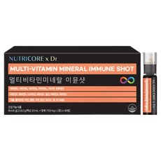 뉴트리코어 Dr 멀티 비타민 미네랄 이뮨샷, 40회분, 1개 944.8g, 1개