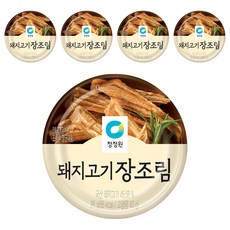청정원 돼지고기 장조림, 95g, 5개