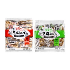 엉클팝 보리과자 길쭉이 400g + 동글이 400g, 1세트