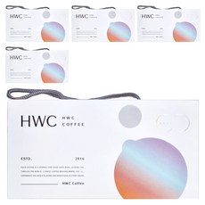 HWC 黑沃咖啡 馬卡龍系列 浸泡綜合咖啡禮盒 100% 阿拉比卡 氮氣充填 CQI國際杯測評審監製, 10g x 20包, 5盒