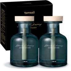 탐사 차량용 디퓨저 150ml, 2개, 블랙체리향