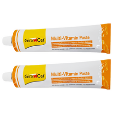 Gim Cat 俊寶俊喵 綜合維他命專業營養膏, 含Omega-3和Omega-6, 維生素, 礦物質, 無添加糖和人工色素, 200g, 2條