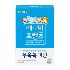함소아 쑤욱쑥 기린 영양제, 20ml, 7개입