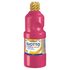 GIOTTO 可洗式兒童顏料，色彩鮮豔，激發創意，可混合顏色, 500ml, 1色