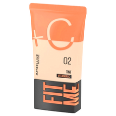 MAYBELLINE 媚比琳 FIT ME 水啵啵裸妝乳 02 TINT 維他命C, 1條