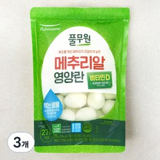 풀무원 메추리알 영양란, 270g, 3개