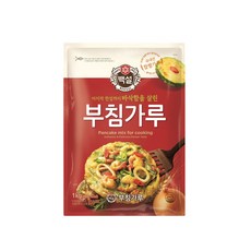 CJ 백설 부침가루, 1kg, 4개