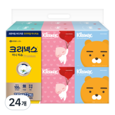 크리넥스 디럭스미니 카카오 미용티슈 2겹, 230매, 24개