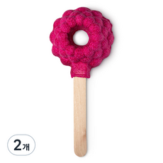 러쉬 라즈베리 블로어 리유저블 버블 바 입욕제, 2개, 185g
