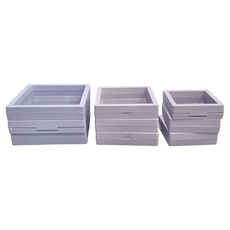首飾薄膜飾品盒 Set, 白色, 1組