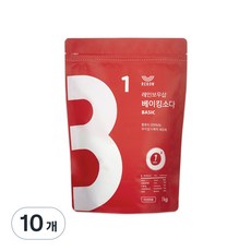 레인보우샵 베이킹소다 베이직, 1kg, 10개