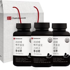 참다움 서리태 맥주효모 그리고 풍성환 3개 120g