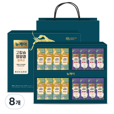 뉴케어 고칼슘 영양갱 셀렉션 선물세트, 720g, 8개