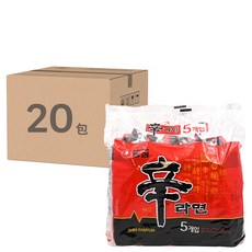 NONGSHIM 農心 辛拉麵 韓國境內版 120g, 20包