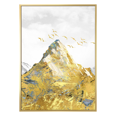流金山色II 42x59.4cm, 金色, 1個, 59.4 x 42cm