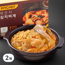 마이셰프 묵은지 김치찌개 밀키트, 755g, 2개