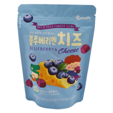 Yomit 韓爸田園日記 藍莓起司餅乾, 藍莓起司, 16g, 1包