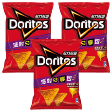 Doritos 多力多滋 玉米片 超濃起司, 156g, 3包