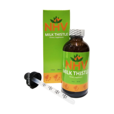 NHV 藥草獸醫 MILK THISTLE 牛奶薊, 100ml, 1罐, 肝臟營養補充