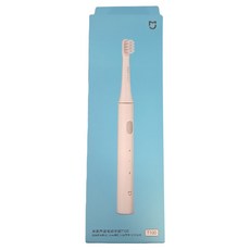 Mijia 米家 聲波電動牙刷 T100, USB充電, IPX7防水, 30天超長續航, 白色, 1支