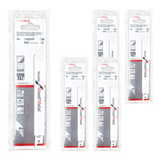 BOSCH 博世 軍刀鋸片 S922VF Set 5, 雙金屬, 適用於木材和金屬, 5個