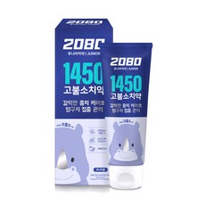 2080 일사오공 고불소 주니어 치약, 80g, 3개