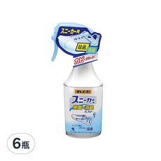 小林製藥 鞋用除菌消臭噴霧, 有效根除細菌, 預防鞋子發霉, 散發清新香氣, 250ml, 6瓶