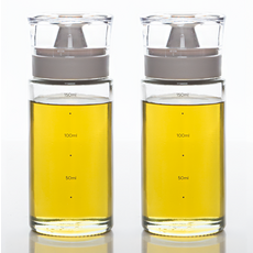 키텐실 시노글라스 오일병 그레이, 170ml, 2개