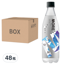 味丹 多喝水 MORE 原味氣泡水, 560ml, 48瓶