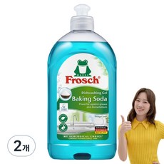 Frosch 德國小綠蛙 小蘇打洗碗精, 2個, 500ml